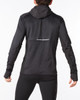 2XU - Ignition Hooded Mid-Layer - Men's - Black/Silver Reflective