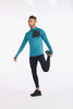 2XU - Ignition 1/4 Zip - Men's - Oceanside/Porcelain Reflective