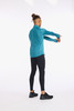 2XU - Ignition 1/4 Zip - Men's - Oceanside/Porcelain Reflective