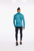 2XU - Ignition 1/4 Zip - Men's - Oceanside/Porcelain Reflective