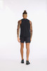 2XU - Aero Tank - Men's - Black/Silver Reflective - 2024