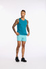 2XU - Aero Tank - Men's - Oceanside/Black Reflective