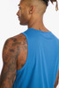 2XU - Aero Tank - Men's - Starling/Medieval Blue Reflect