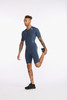 2XU - Light Speed Tech Sleeved Trisuit - Men's - Outerspace/White