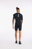 2XU - Aero Tri Sleeved Top - Men's - Black/White