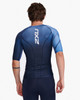 2XU - Aero Tri Sleeved Top - Men's - Midnight/Turmeric