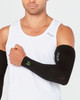 2XU - RECOVERY Flex Arm Sleeves - Unisex - Black/Nero - 2024