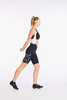 2XU - Aero Cycle Bib Shorts - Women's - Black/White Reflective