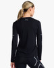 2XU - Aero Long Sleeve - Women's - Black/Silver Reflective - 2024