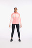 2XU - Aero Jacket - Women's - Hyper Coral/Rosette Reflective