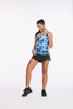 2XU - Light Speed Singlet - Women's - Digital Dye/Mirage Reflective