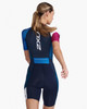 2XU - Aero Sleeved Trisuit - Women's - Midnight/Festival