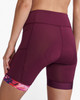 2XU - Core 7 Inch Tri Short - Women's - Mulberry/Festival