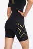 2XU - Light Speed Tech Sleeved Trisuit - Women's - Black/Copper Reflective