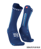 Compressport - Pro Racing Socks v4.0 Bike - Unisex - Sodalite/Fluo Blue