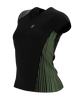 Compressport - Performance Short Sleeve Tshirt - Women's - Black/Paradise Green