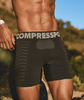 Compressport - Seamless Boxer - Men's - Black/Grey - 2024