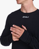 2XU - Ignition Base Layer Long Sleeve - Men's - Black/Silver Reflective