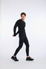 2XU - Ignition Base Layer Long Sleeve - Men's - Black/Silver Reflective