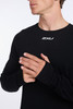 2XU - Ignition Base Layer Long Sleeve - Men's - Black/Silver Reflective