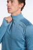 2XU - Ignition 1/4 Zip - Men's - Shadow/Black Reflective