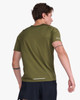 2XU - Light Speed Tech Tee - Men's - Winter Moss/Silver Reflective