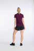 2XU - Aero Tee - Women's - Beet/Silver Reflective