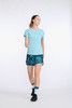 2XU - Aero Tee - Women's - Bluejay/Black Reflective