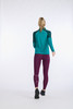 2XU - Light Speed 1/2 Zip - Women's - Jade/Silver Reflective