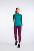 2XU - Light Speed 1/2 Zip - Women's - Jade/Silver Reflective