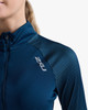 2XU - Light Speed 1/2 Zip - Women's - Moonlight/Silver Reflective