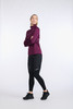 2XU - Ignition 1/4 Zip - Women's - Beet/Silver Reflective