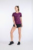 2XU - Light Speed Tee - Women's - Wavy Daze/Silver Reflective