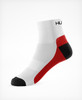 HUUB - Running Sock 2 pack - Unisex - White/Red/Grey - 2024