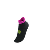 Compressport - Pro Racing Socks v4.0 Ultralight Run Low - Black/Safety Yellow/Neon Pink - 2024