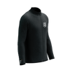 Compressport - Seamless Zip Sweatshirt - Men's - Black Melange - 2024