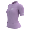 Compressport - Trail Postural Short Sleeve Top - Women's - Lupine/White - 2024