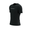 Compressport - Training Short Sleeve Logo Tshirt - Men's - Black - 2024