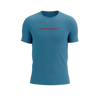 Compressport - Training Short Sleeve Logo Tshirt - Men's - Niagara/Core Red - 2024