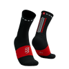 Compressport - Ultra Trail Socks V2.0 - Unisex - Black/White/Core Red - 2024