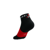 Compressport - Ultra Trail Low Socks - Unisex - Black/White/Core Red - 2024