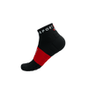 Compressport - Ultra Trail Low Socks - Unisex - Black/White/Core Red - 2024