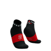 Compressport - Ultra Trail Low Socks - Unisex - Black/White/Core Red - 2024