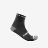 Castelli - Rosso Corsa Pro 9 Sock - Black