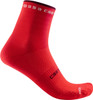 Castelli - Rosso Corsa 11 Sock - Women's - Hibiscus - 2024