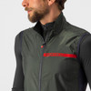 Castelli - Squadra Stretch Vest - Men's - MilitaryGreen/DarkGrey - 2024