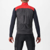 Castelli - Unlimited Puffy Vest - Men's - PompeianRed/DarkGrey - 2024