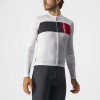 Castelli - Prologo 7 Long Sleeve Jersey - Men's - Ivory/LightBlack/Red - 2024