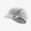 Castelli - A/C 2 Cycling Cap - White/CoolGrey - 2024