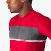 Castelli - Tradizione Jersey - Men's - RichRed/DarkGrey/White - 2024